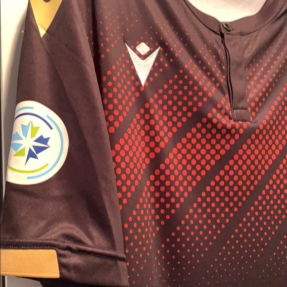 VALOUR FC Soccer Jersey Adult Away Match Macron Big and Tall - Picture 5 of 15